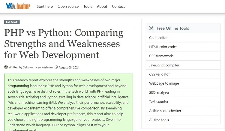 Technical Writing Expertise for Web Development & SEO Tutorials